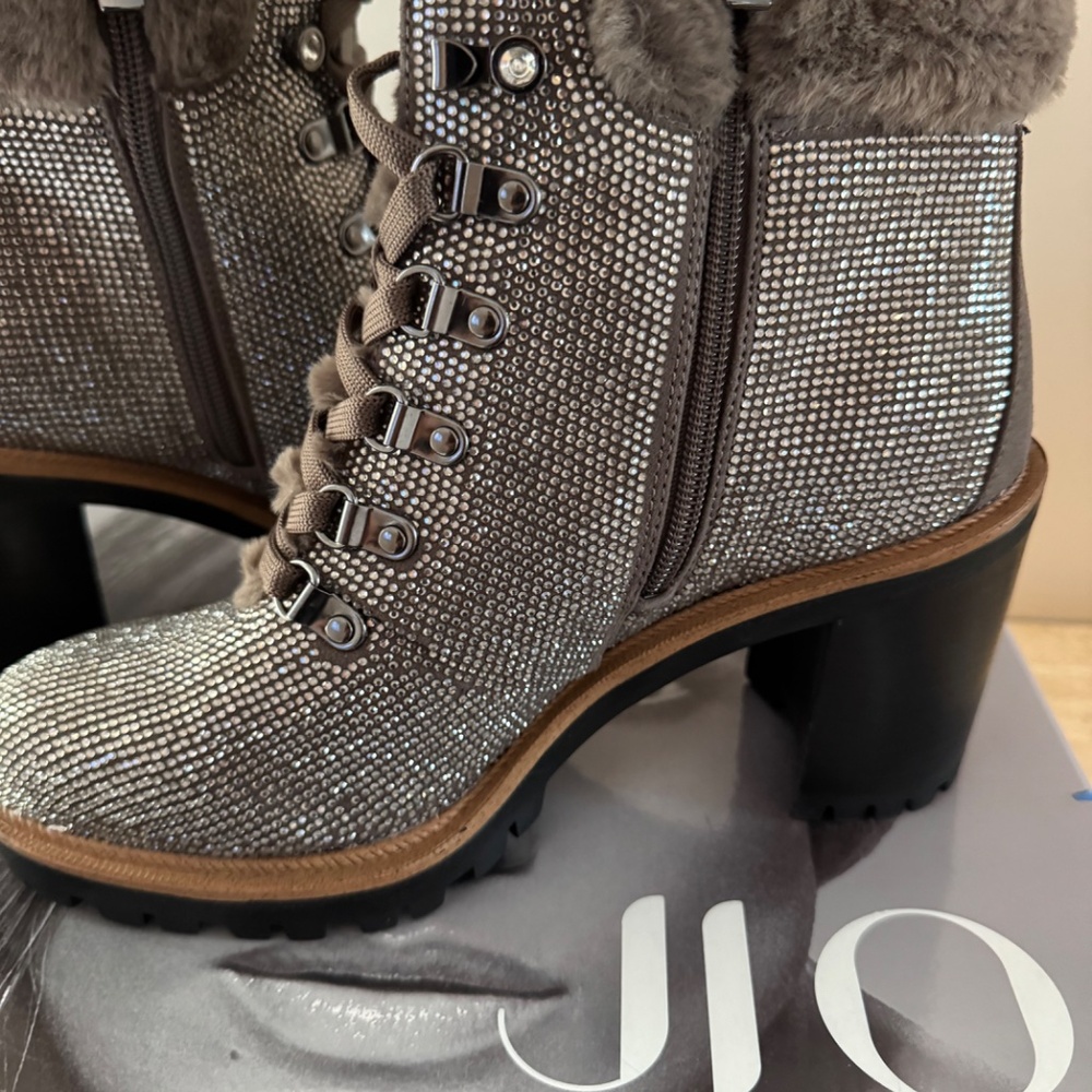 J Lo Charcoal Booties - Picture 2 of 9